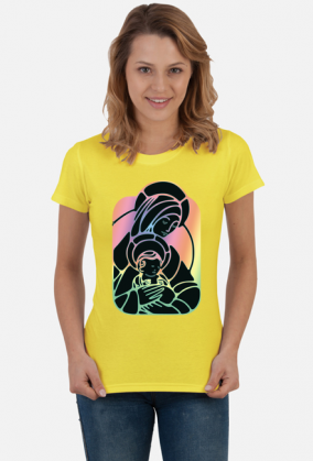 Koszulka damska Maryja z Jezusem