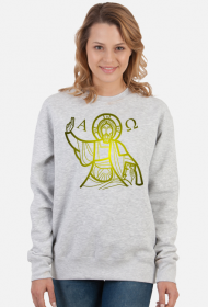 Bluza damska alfa i omega Jezus początek i koniec