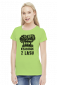 Człowiek z Lasu - Koszulka damska zielona