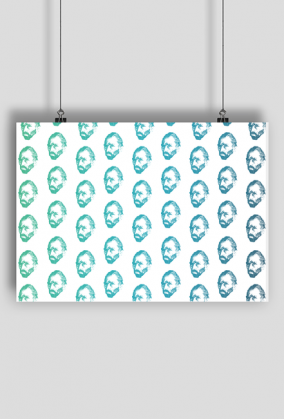 POSTER A1 VAN GOGH AUTOPORTRAIT COLD HORIZONTAL