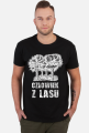 Człowiek z Lasu - Koszulka męska czarna