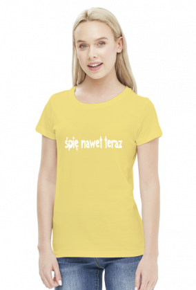 T-SHIRT - ŚPIĘ NAWET TERAZ