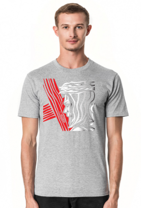 Koszulka męska Jezus niosący krzyż