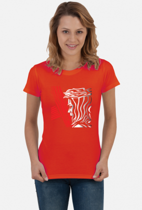 Koszulka damska Jezus niosący krzyż