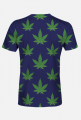 koszulka w liście marihuany