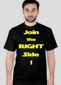 Join the Right Side! - Żółty napis