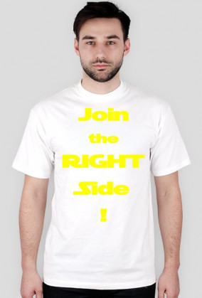 Join the Right Side! - Żółty napis