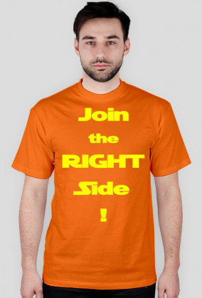 Join the Right Side! - Żółty napis