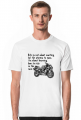 motocykl kawasaki ninja koszulka męska cytat