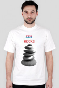 Zen Rocks - Koszulka z japońskim wzorem