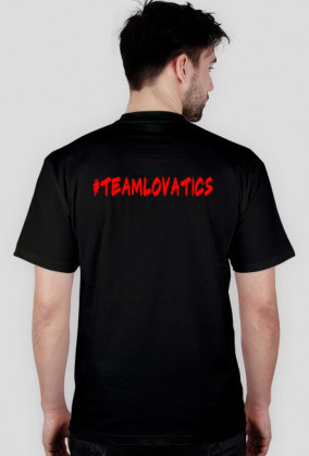 #teamlovatics t-shirt męski