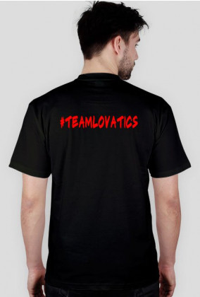 #teamlovatics t-shirt męski