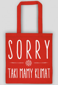 Klimatyczna torba "SORRY"