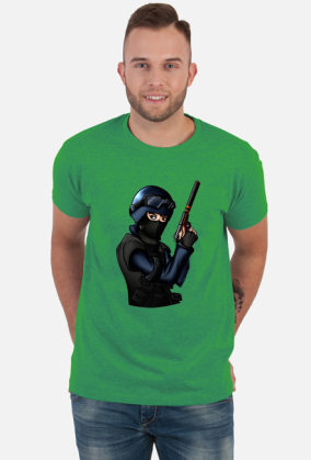 Koszulka z motywem cs go