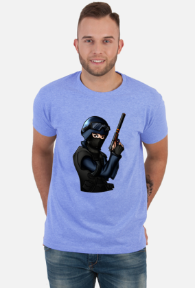 Koszulka z motywem cs go