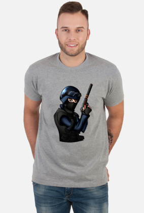 Koszulka z motywem cs go