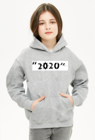 Bluza dziecięca z kapturem "2020"