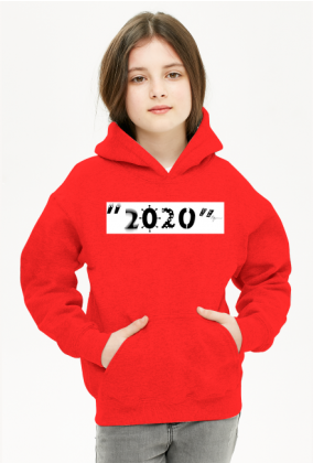Bluza dziecięca z kapturem "2020"