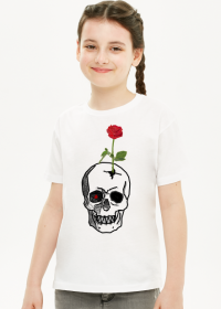 T-shirt dziecięcy Skull Love