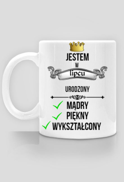 w lipcu urodzony kubek