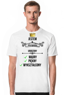 w sierpniu urodzony