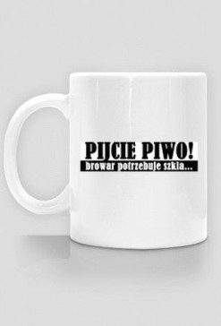 pijcie piwo - kubek