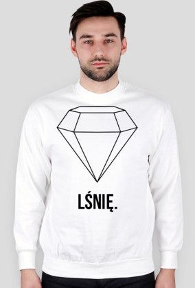 Lśnię (bluza biała)