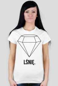 Lśnię (damska biała)