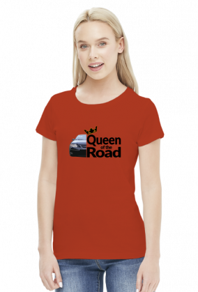 Queen of the Road, czarny napis