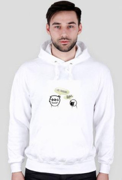 Bluza White I Like Trains