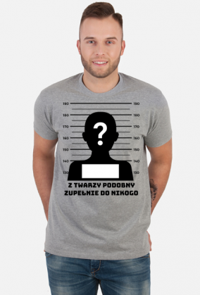 z twarzy podobny zupełnie do nikogo