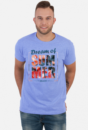 Męski Tshirt Summer