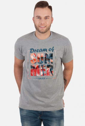Męski Tshirt Summer