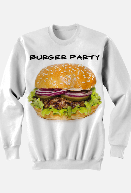 Burger Party bluza klasik
