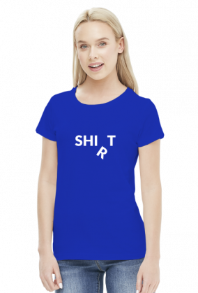 SHIT SHIRT śmieszne damska 01