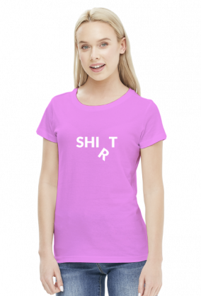 SHIT SHIRT śmieszne damska 01