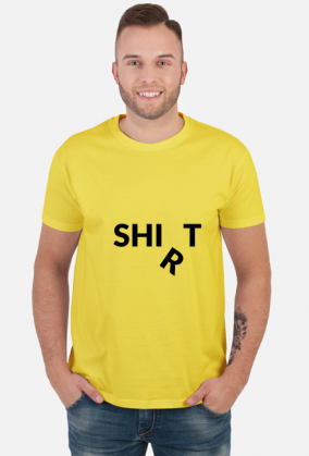 SHIT SHIRT śmieszne męska 01