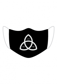 Dark Netflix Triquetra Serial Maseczka czarna