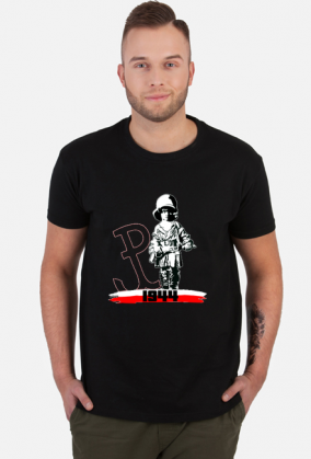Koszulka patriotyczna Mały powstaniec Powstanie Warszawskie  1944