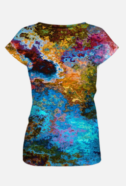 ABSTRACT koszulka damska tupu full print
