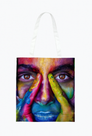 kolorowa torba na zakupy