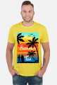 Sun Summer Fun - Męska koszulka kolor