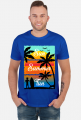 Sun Summer Fun - Męska koszulka kolor
