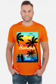 Sun Summer Fun - Męska koszulka kolor