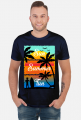 Sun Summer Fun - Męska koszulka kolor