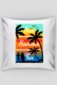 Sun Summer Fun - Poszewka dekoracyjna na poduszkę Jaśka