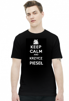 Keep calm! - koszulka męska