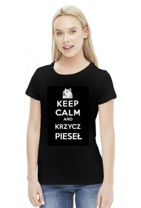 Keep calm! - koszulka damska