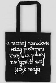 EKOTORBA A NIECHAJ NARODOWIE WŻDY POSTRONNI ZNAJĄ