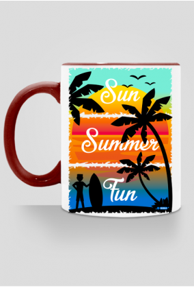 Sun Summer Fun - Kubek kolor